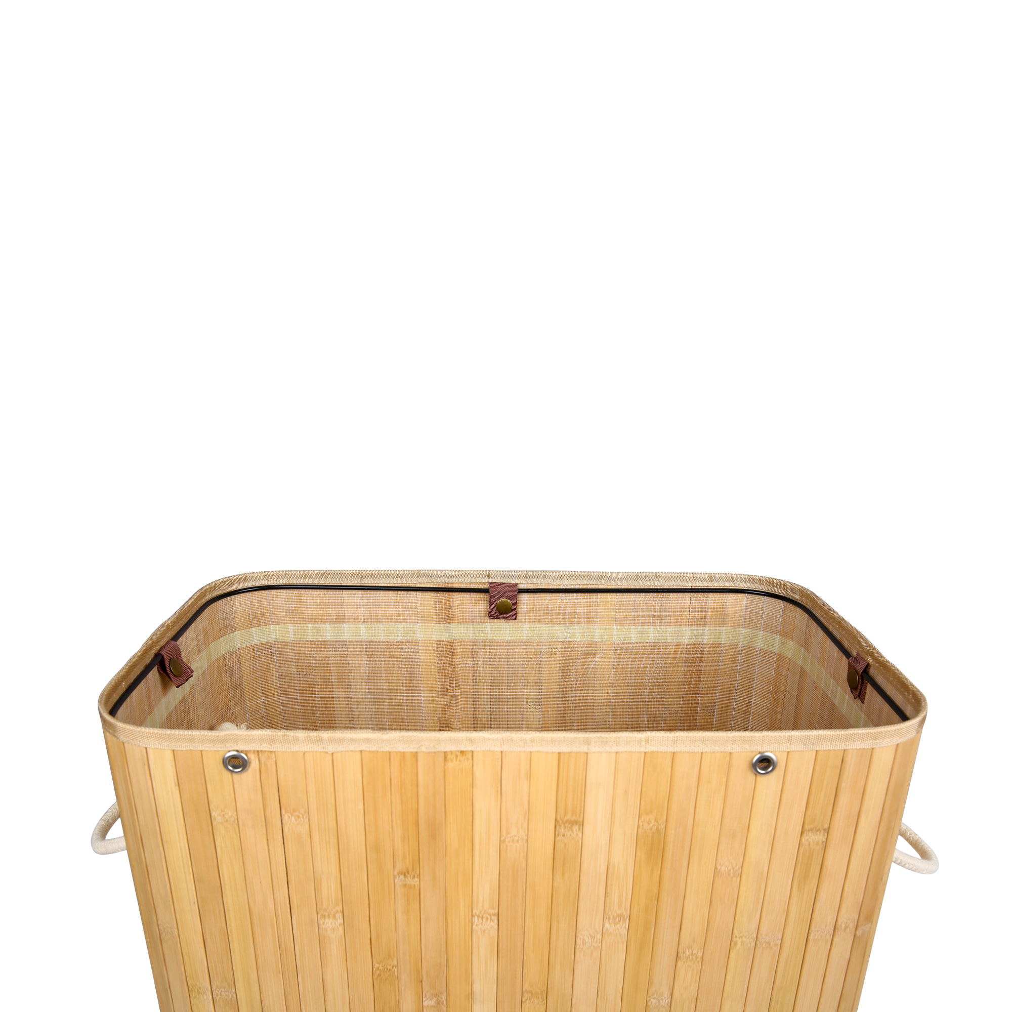Cesto ropa sucia cesta lavandería hogar Bambú ecológica colada bin Edaygo